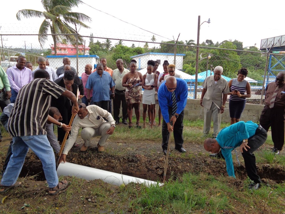 Babonneau pipe upgrade Minister, GM