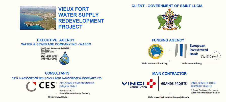 Vieux Fort Water Supply Redevelopment Project